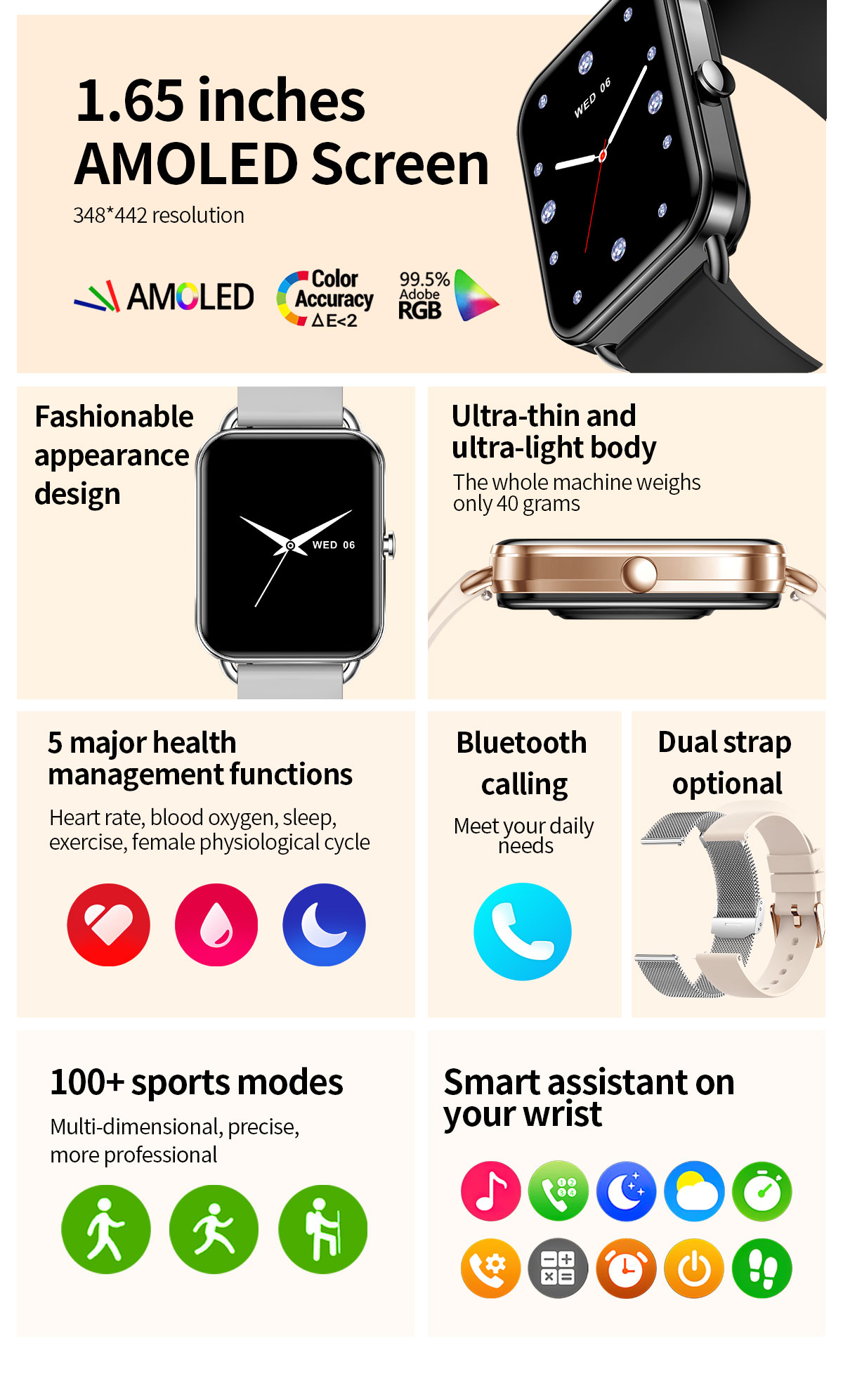 2024 ساعة ذكية هاتف أندرويد 1. - مراجعة Smartwatch Watches For Men Digital وسعره