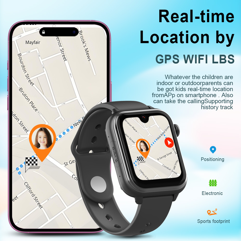ساعة ذكية Wonlex KT37 GPS للأط - مراجعة Smartwatch Watches For Kids With Gps وسعره