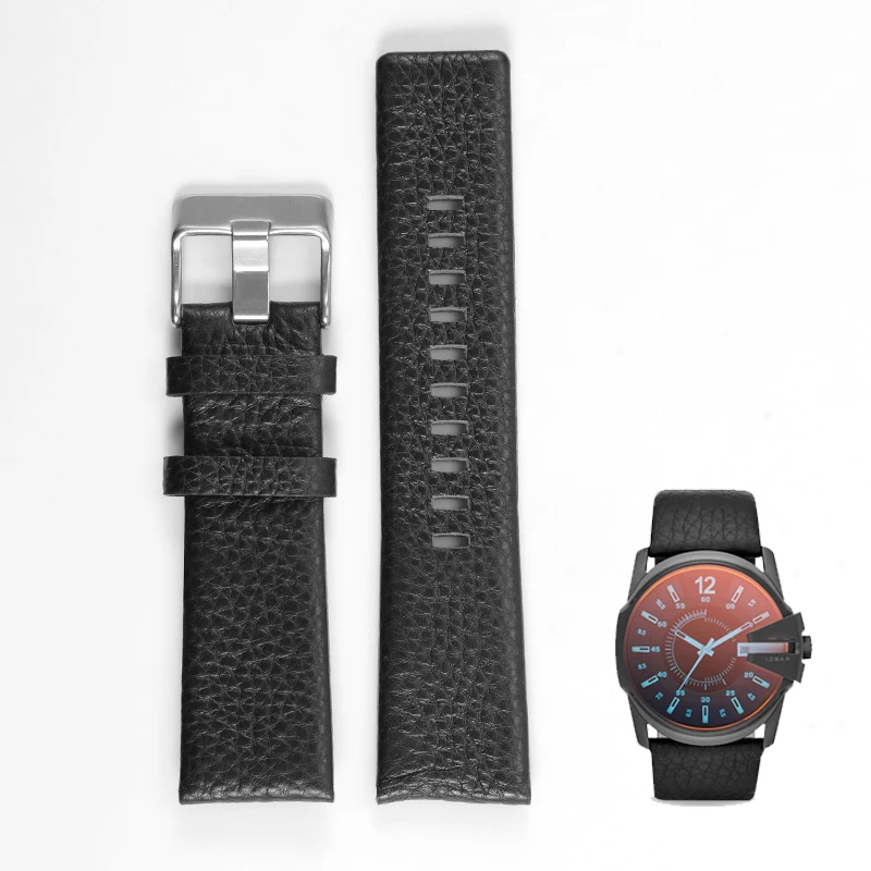 حزام ساعة جلد طبيعي للرجال وال - مراجعة Diesel Watches Smartwatch وسعره