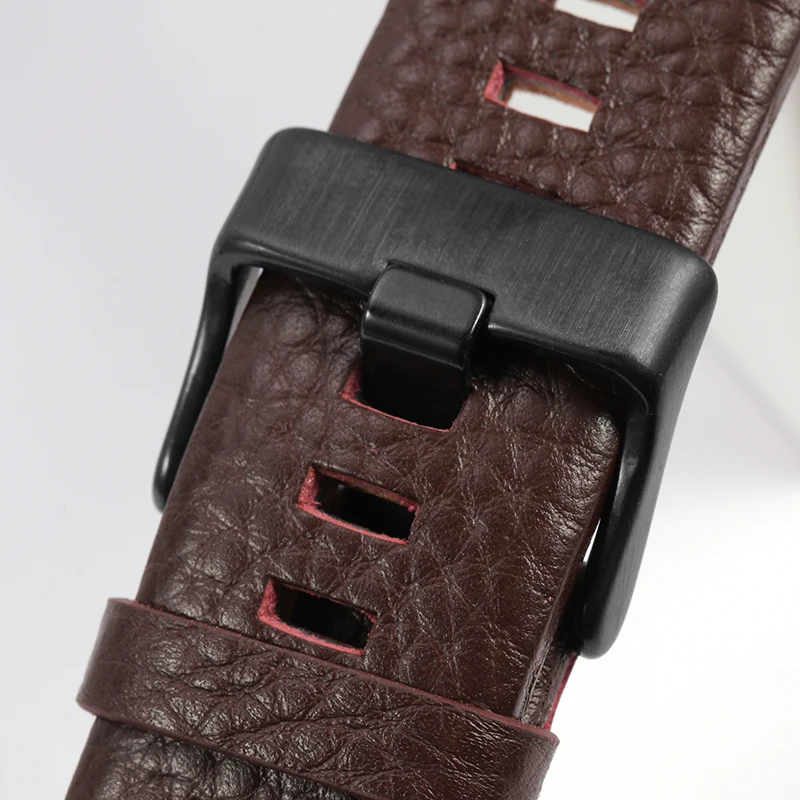 حزام ساعة جلد طبيعي للرجال وال - مراجعة Diesel Watches Smartwatch وسعره