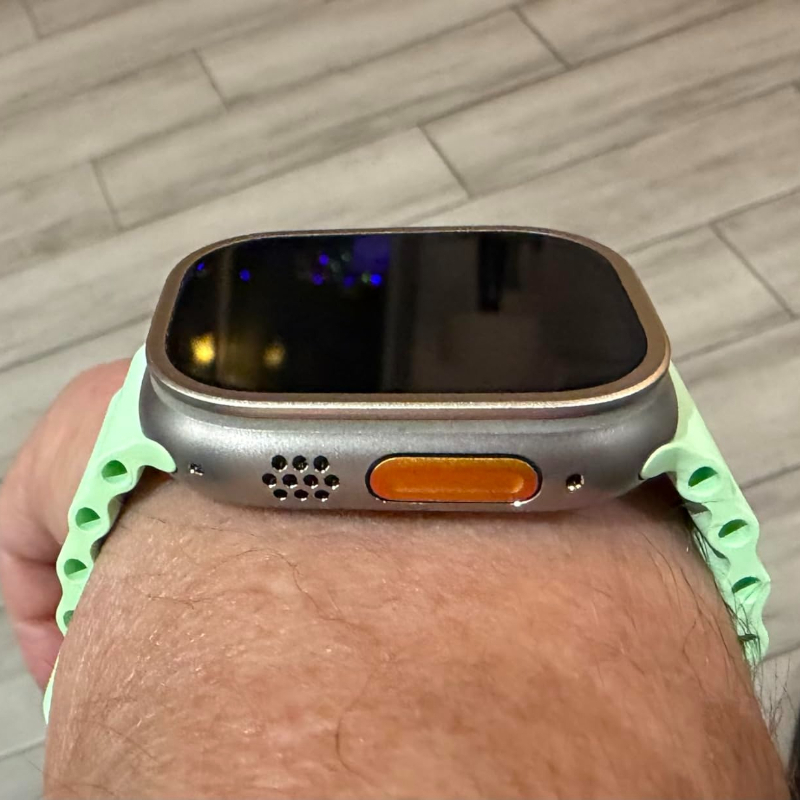 زجاج مقسى لساعة أبل ألترا 49 م - مراجعة Smartwatch Watches For Mens وسعره