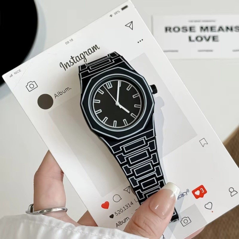 ساعة كوارتز جديدة بتصميم بسيط  - مراجعة Smartwatch Watches Digital وسعره