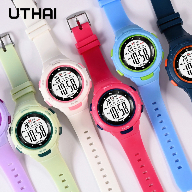 ساعات UTHAI للأطفال، ساعات ريا - مراجعة Smartwatch Watches Digital وسعره